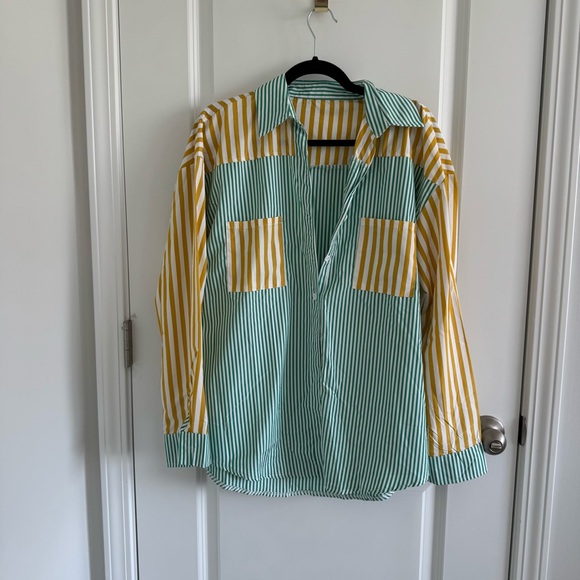 Striped Button-Up - Picture 2 of 4